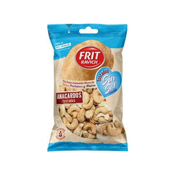 Anacardos-tostados-frit-ravich-anacardos-sisal.jpg Anacardos Tostados Frit Ravich Anacardos Sisal | Roasted & Salted Cashews | Crunchy Nut Snack - Image 1