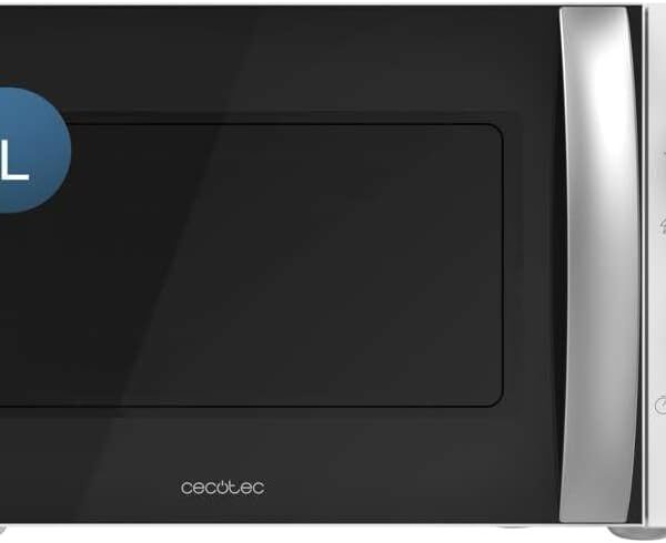 Cecotec ProClean Microwave 2010. 700 W Power, 20L Capacity, 3DWave Technology, Defrost Mode, 6 Power Levels, Timer 30 mins, Compact Design