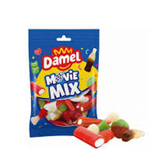 Damel-movie-mix-0.95.jpg Damel Movie Mix 100g | Assorted Candy Mix | Sweet & Fun Snack - Image 1