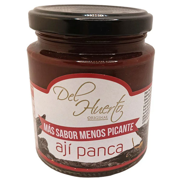 Del-huerto-pasta-de-aji-panca-mas-sabor.jpg Del Huerto Pasta de Ají Panca Más Sabor | Authentic Peruvian Red Chili Paste | Mild & Smoky Flavor for Cooking - Image 1