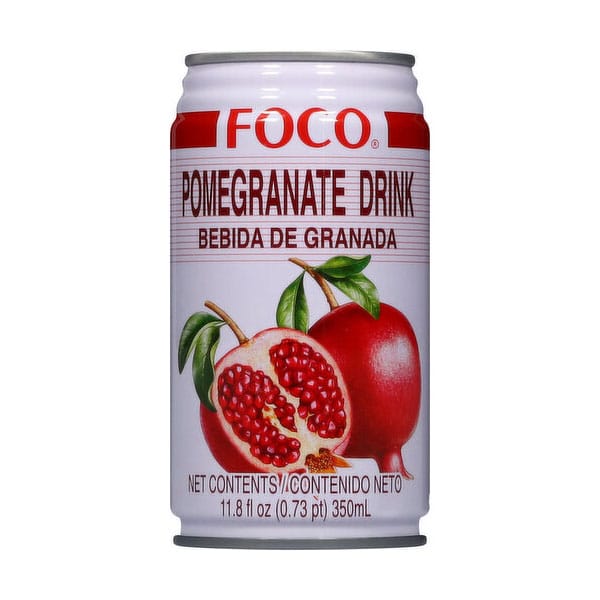 FOCO-Pomegranate-drink-1.60.jpg FOCO Pomegranate Drink 350ml | Refreshing Pomegranate Beverage | Natural Tropical Flavor - Image 1