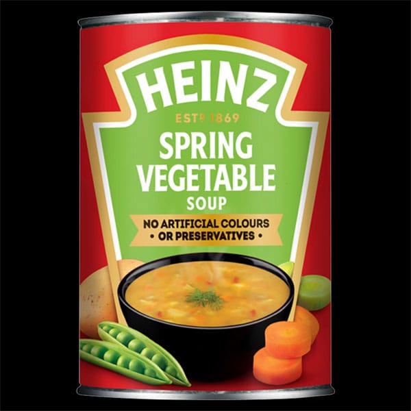 HEINZ-VEGETABLE-soup.jpg Heinz Vegetable Soup 400g | Classic Hearty Soup | Made with 8 Garden Vegetables - Image 1