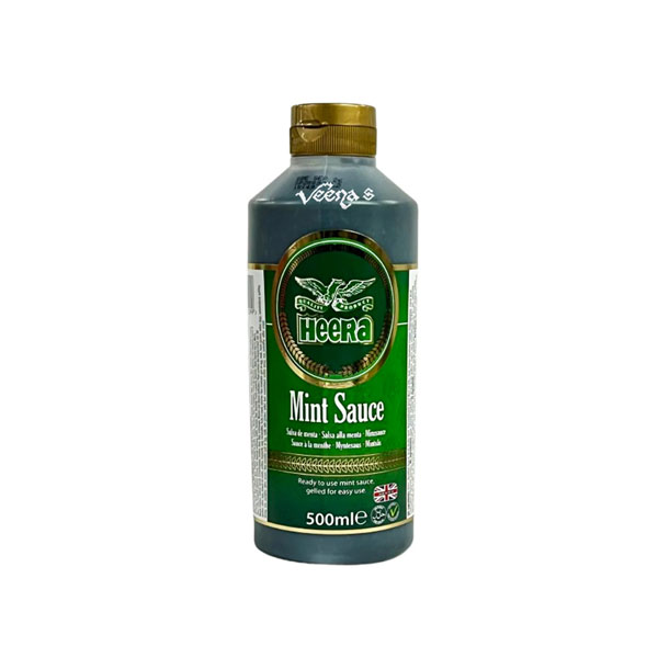 Heera-mint-sauce.jpg Heera Mint Sauce | Refreshing Condiment | 250ml / 500ml Bottle - Image 1