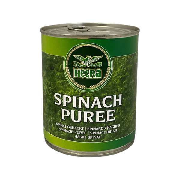Heera-spinach-puree-1kg.jpg Heera Spinach Puree | Ready-to-Use Spinach Paste | 200g Pack - Image 1