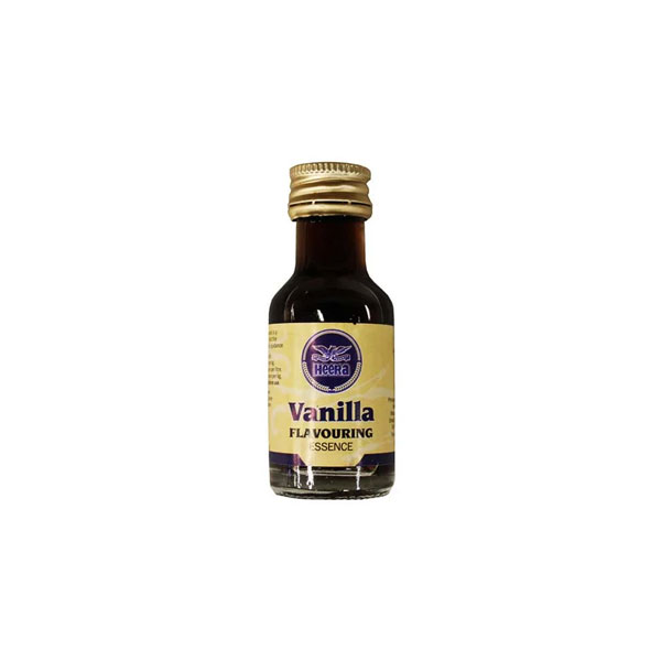 Heera-vanilla-food-colour-12x28ml.jpg Heera Vanilla Flavouring Food Colour | Natural Vanilla Essence | 12 x 28ml Bottles - Image 1