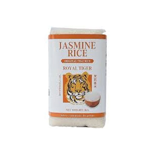 Jesmine-Rice-Royal-Tiger.jpg Jasmine Rice Royal Tiger 1kg | Aromatic Long Grain Rice | Premium Quality - Image 1