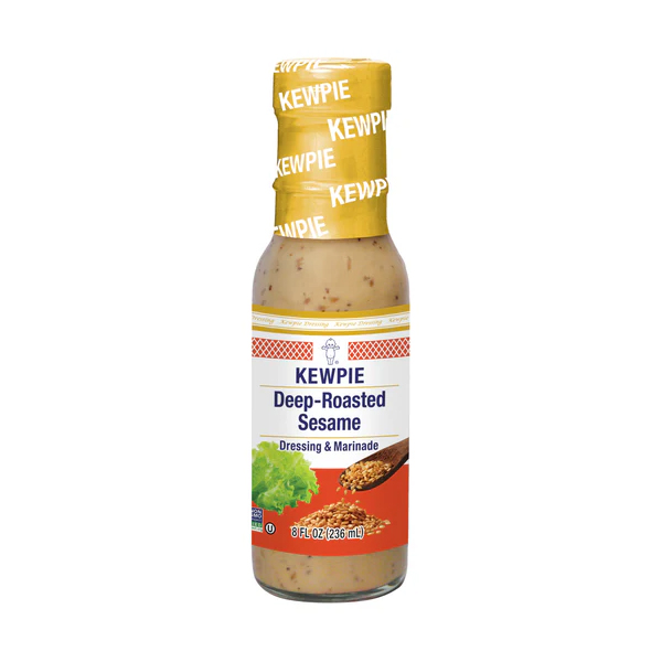 Kewipie-deep-roasted-sesame-dressing.jpg Kewpie Deep Roasted Sesame Dressing – Rich & Creamy Japanese-Style Dressing for Salads and Meals - Image 1