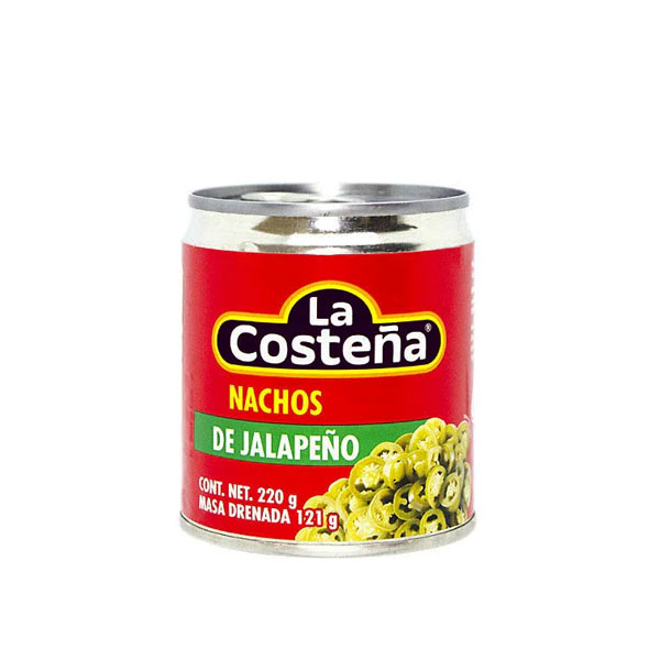 La-costena-nachos-de-jalapeno-220g.jpg La Costeña Nachos de Jalapeño 220g | Spicy Jalapeño Nachos | Crunchy Mexican Snack - Image 1