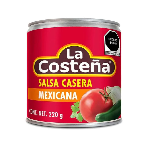 La-costena-salsa-casera-mexicana-220g.jpg La Costeña Salsa Casera Mexicana 220g | Authentic Mexican Homemade-Style Sauce | Ready-to-Use - Image 1