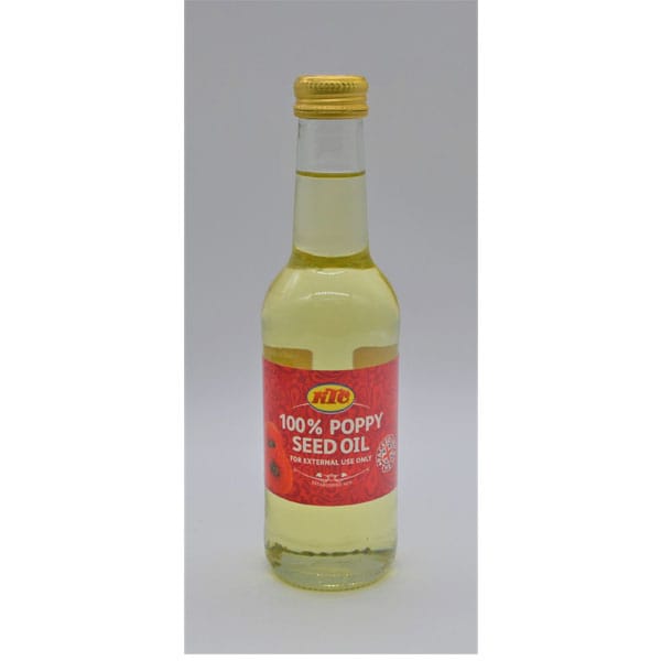 RTE-100-poppy-seed-oil-3.95-euro.jpg KTC 100% Poppy Seed Oil 250ml | Healthy Cooking & Nutritional Oil - Image 1