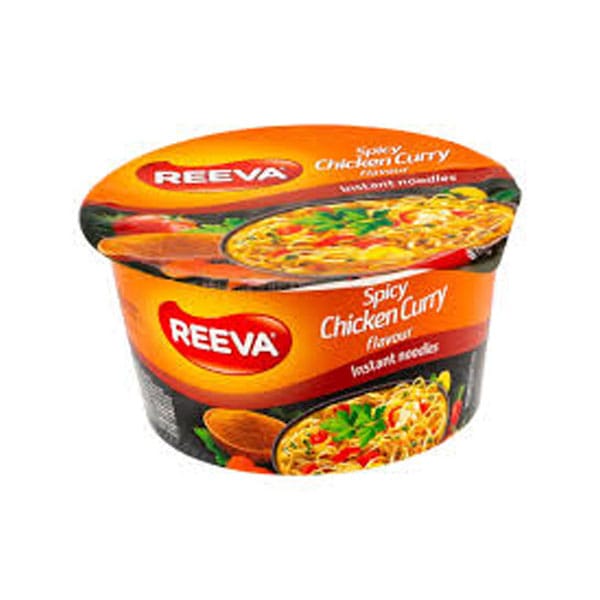 Reeva-spicy-chicken-curry-noodles.jpg Reeva Spicy Chicken Curry Noodles | Instant Noodles | Quick & Flavorful Meal - Image 1