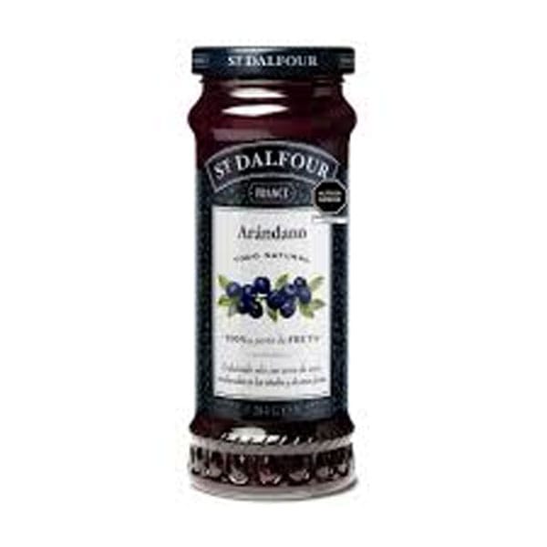 ST-DAFOUR-meil-arandano.jpg St. Dalfour France Miel Arándano 284g (Glass) | Blueberry Honey Spread | 100% Natural, No Added Sugar - Image 1