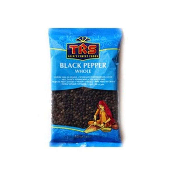 TR-black-pepper-whole.jpg TRS Black Pepper Whole 100g | Premium Whole Spice | Aromatic & Fresh - Image 1