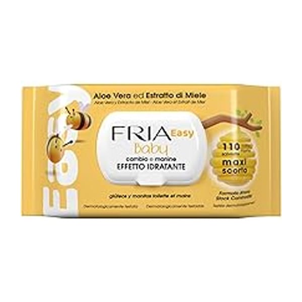 Untitled-1.jpg Fria Easy Baby Wipes | Gentle & Moisturizing Wipes | Soft & Hypoallergenic for Babies - Image 1