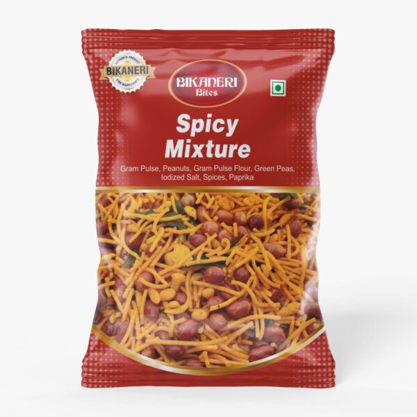 Bikaneri Bites Spicy Mixture 300g | Authentic Indian Namkeen Snack | Crispy & Flavorful Blen