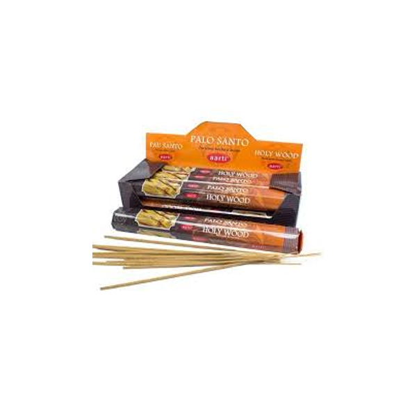 aarti-palo-santo-incienso.jpg Aarti Palo Santo Incense – Sacred Woody Aroma for Meditation, Relaxation & Energy Cleansing - Image 1