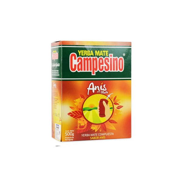 cbse-yerba-campesino-anis.jpg CBSE Yerba Campesino Anís | Herbal Yerba Mate Blend with Anise | 500g Pack - Image 1