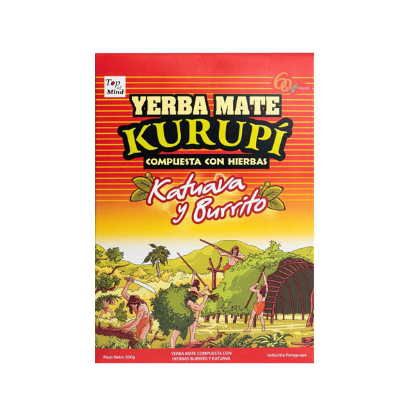cbse-yerba-kurupi-katuava-y-burrito.jpg CBSE Yerba Kurupi Katuava y Burrito | Traditional Herbal Yerba Mate Blend | 500g Pack - Image 1