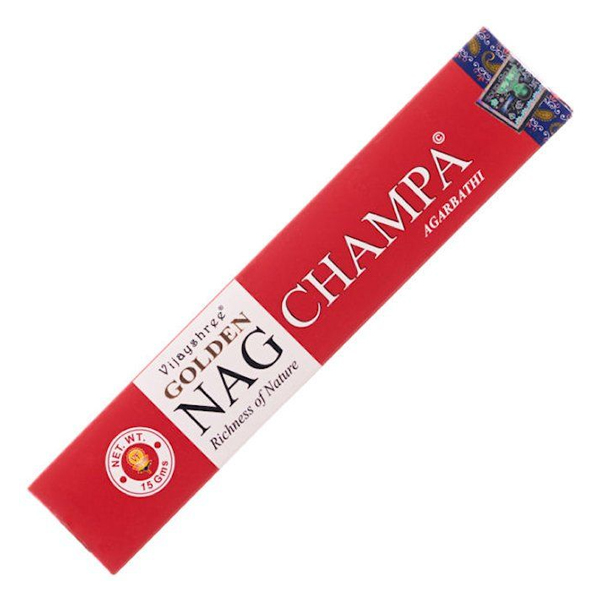 golden-Nag-champa-Agarbathi-incense.jpg Golden Nag Champa Agarbathi Incense – Classic Floral Aroma for Meditation, Prayer & Relaxation - Image 1