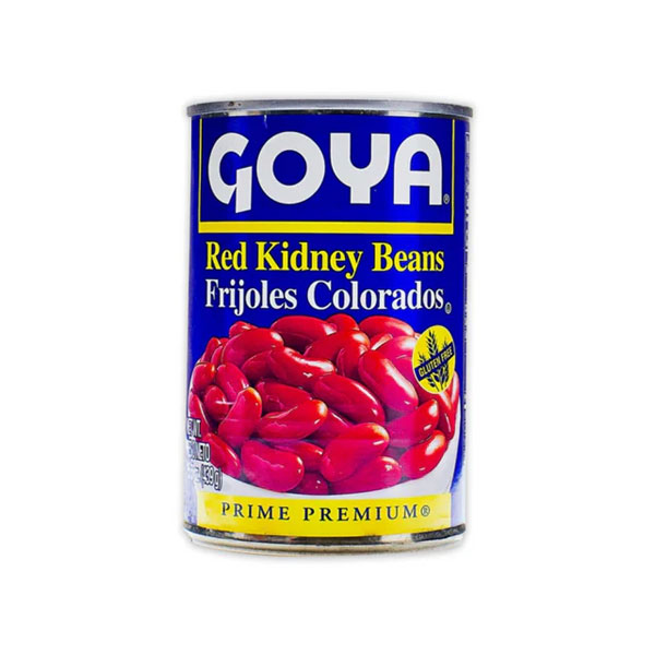 goya-frijoles-rojos-red-kinder.jpg Goya Frijoles Rojos (Red Kidney Beans) | Ready-to-Cook Latin & Caribbean Style Beans | High Protein - Image 1