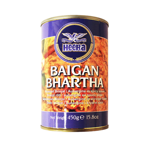 heera-baingan-bharta.jpg Heera Baingan Bharta – Authentic Spiced Mashed Eggplant Ready-to-Eat - Image 1