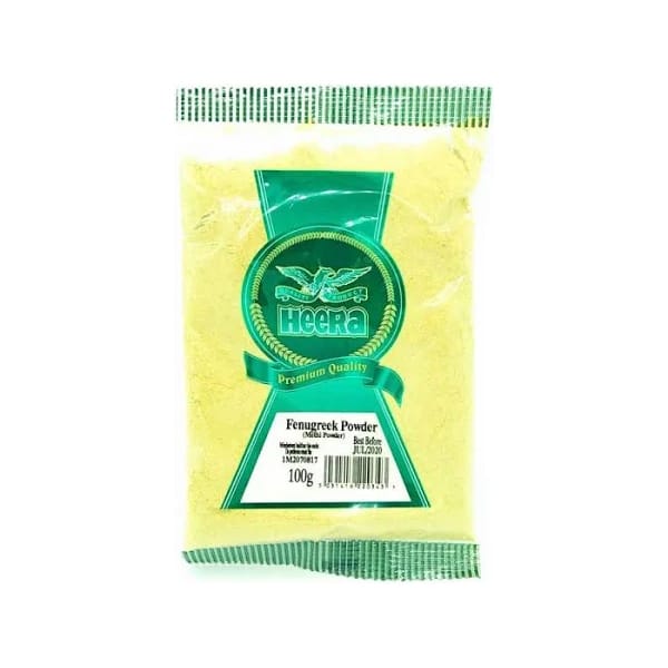 hera-methe-powder.jpg Heera Methi Powder 100g | Premium Fenugreek Powder | Aromatic Spice for Cooking & Health Benefits - Image 1