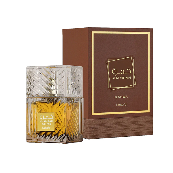 kHAMRAH-QAHWA-LATTAFA-brown.jpg Lattafa Khamrah Qahwa Brown EDP | Warm Coffee & Sweet Spicy Perfume - Image 1