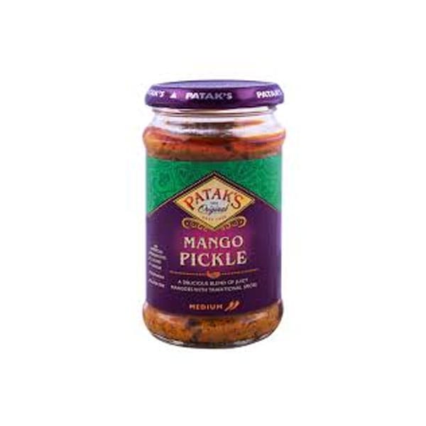 pataks-original-mango-pickles.jpg Patak’s Original Mango Pickles | Authentic Indian Condiment | Tangy & Spicy Mango Pickle - Image 1