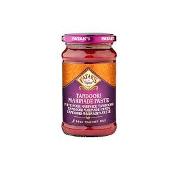 pataks-original-tandoori-marinade-paste.jpg Patak’s Original Tandoori Marinade Paste | Authentic Indian BBQ Spice Blend | 283g Jar - Image 1