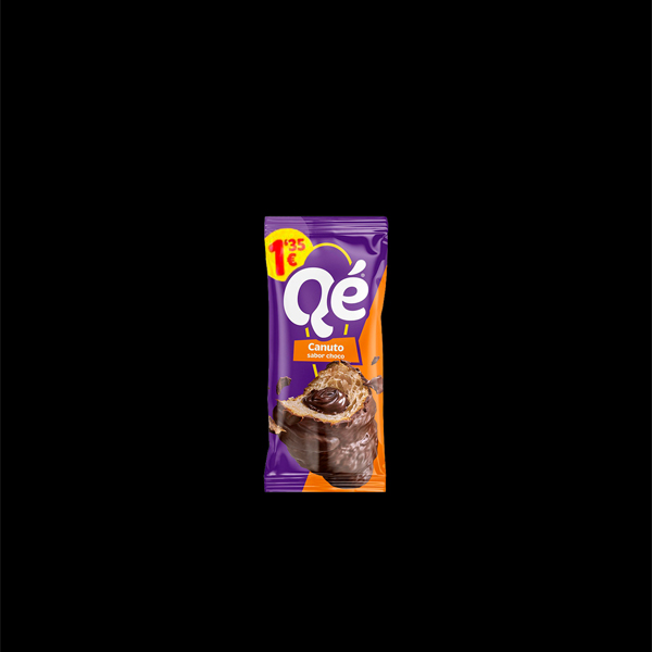 qe-canuto-bollo.jpg QE Canuto Bollo – Soft, Chocolate-Filled Snack Cake for Kids & Adults - Image 1