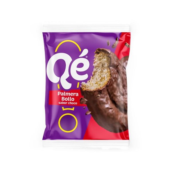 qe-palmera-bollo.jpg QE Palmera Bollo – Soft, Chocolate-Filled Palm-Shaped Snack Cake - Image 1