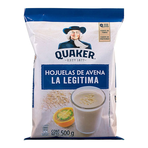 quaker-Avena-molida-La-Legitima-1.jpg Quaker Avena Molida La Legítima | Ground Oats | Nutritious & Versatile Breakfast - Image 1