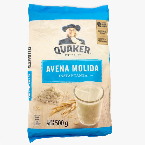 quaker-Avena-molida-instantanea.jpg Quaker Avena Molida Instantánea | Instant Ground Oats | Quick & Nutritious Breakfast - Image 1