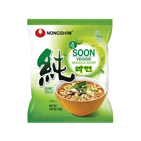 soon-veggie-ramyun-noodles.jpg Soon Veggie Ramyun Noodles – Spicy Korean Vegetable Instant Ramen - Image 1