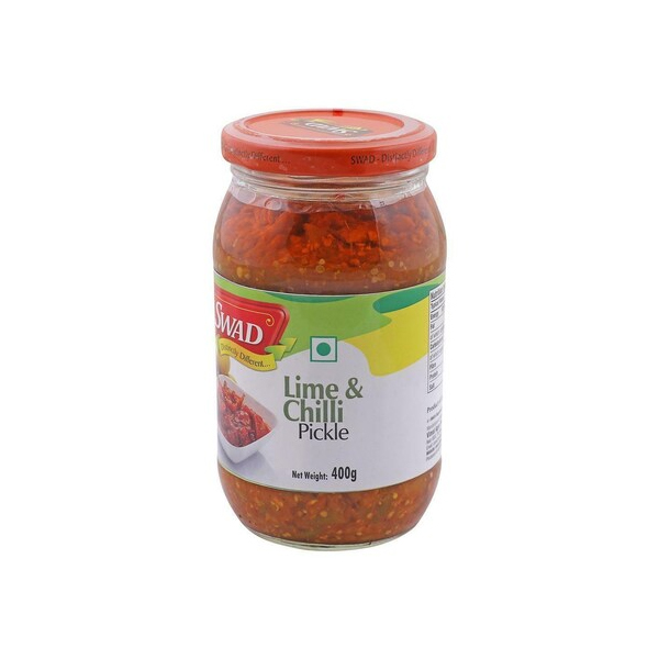 swad-lime-chilli.jpg Swad Lime Chilli Pickle – Spicy & Tangy Indian Pickle for Authentic Flavor - Image 1